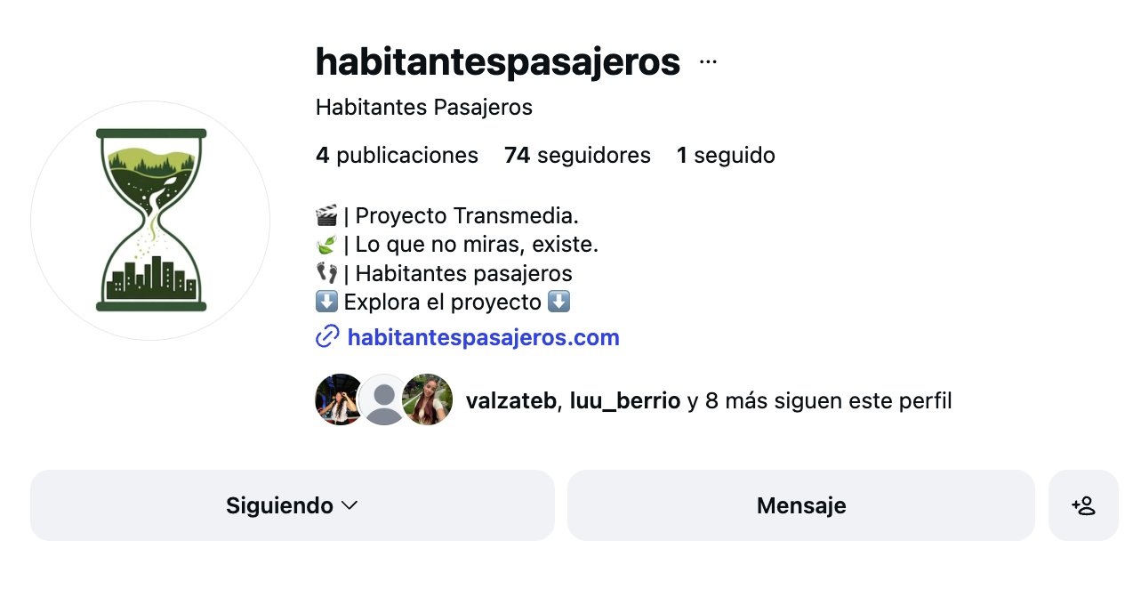Instagram @habitantespasajeros